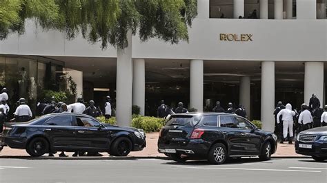 gangster rolex|shootout in sandton.